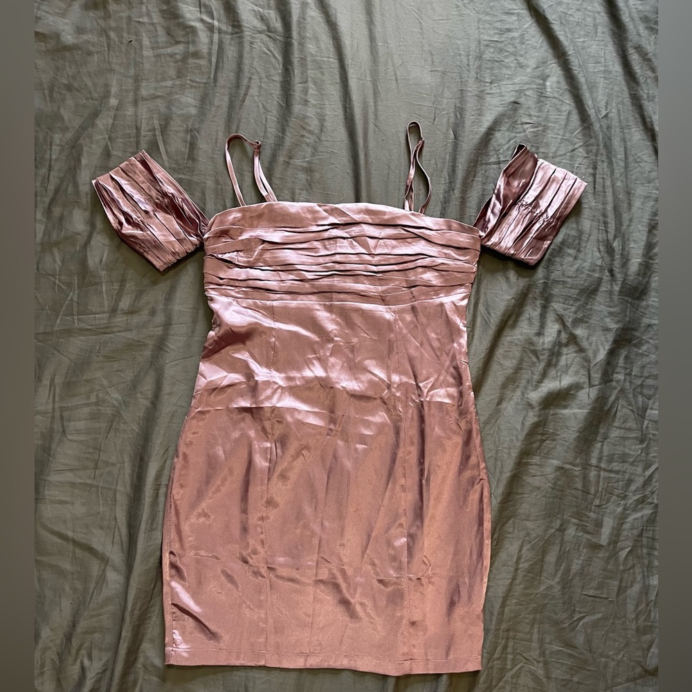 PLT short peach dress size 12